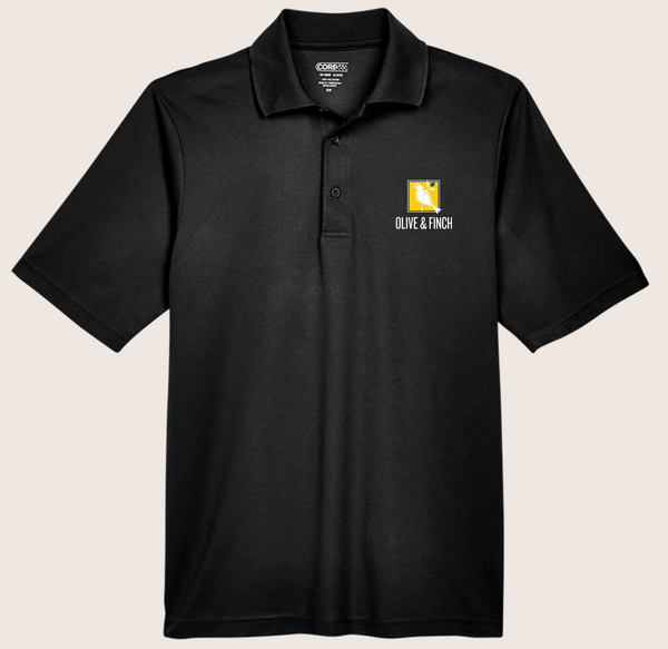 Olive & Finch Black Polo