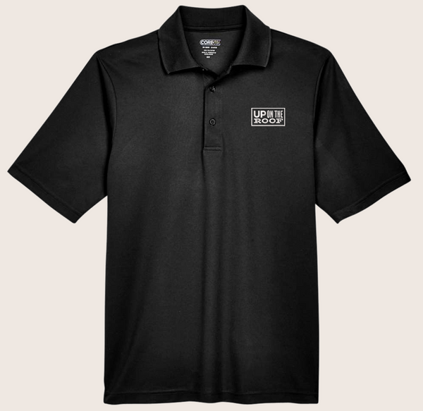Up On The Roof Black Polo