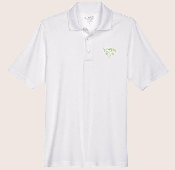 Little Sparrow White Polo Shirt