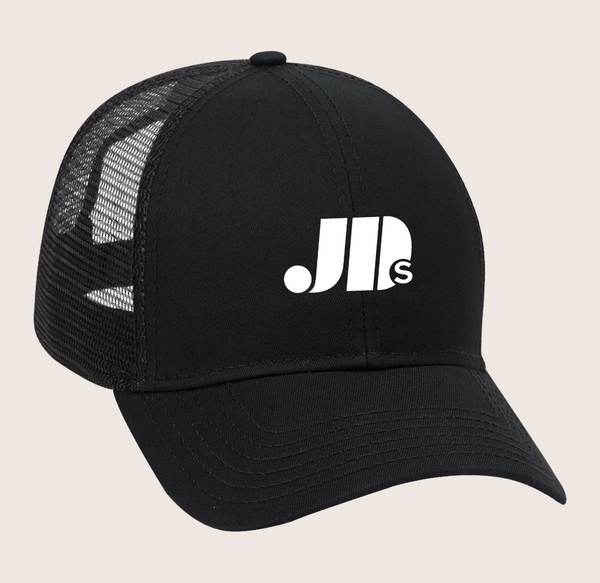 Joey Ds Black Trucker Cap