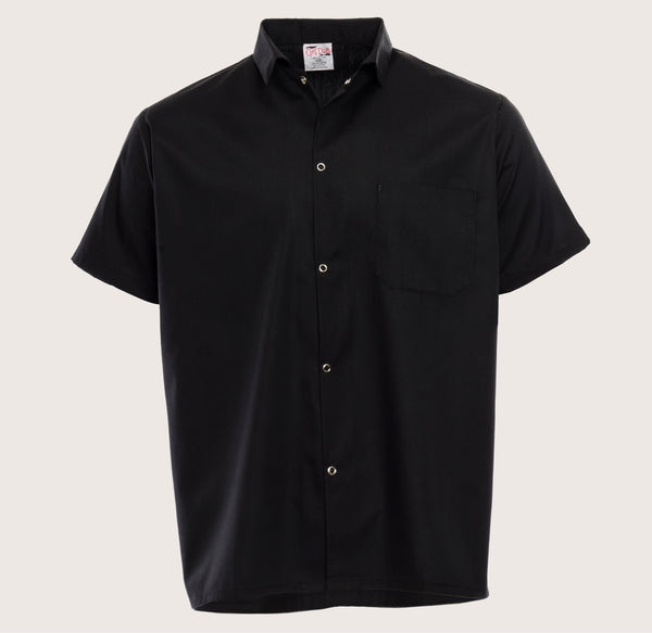 Black Basic Cook Shirt