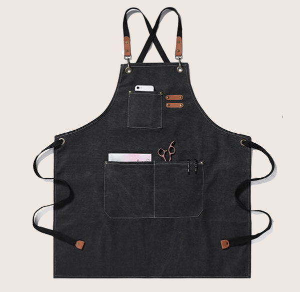 La Lucha Black Apron
