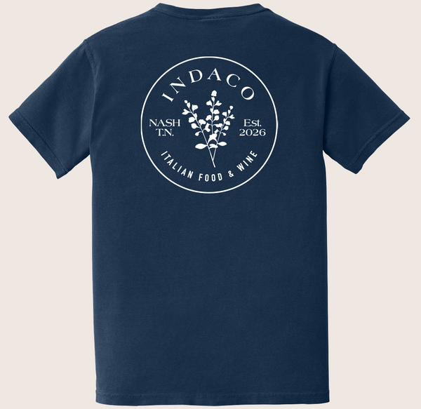 Indaco NASH Navy Pocket Tee