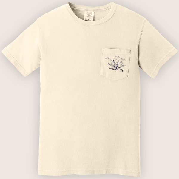 Indaco ALYS Ivory Pocket Tee