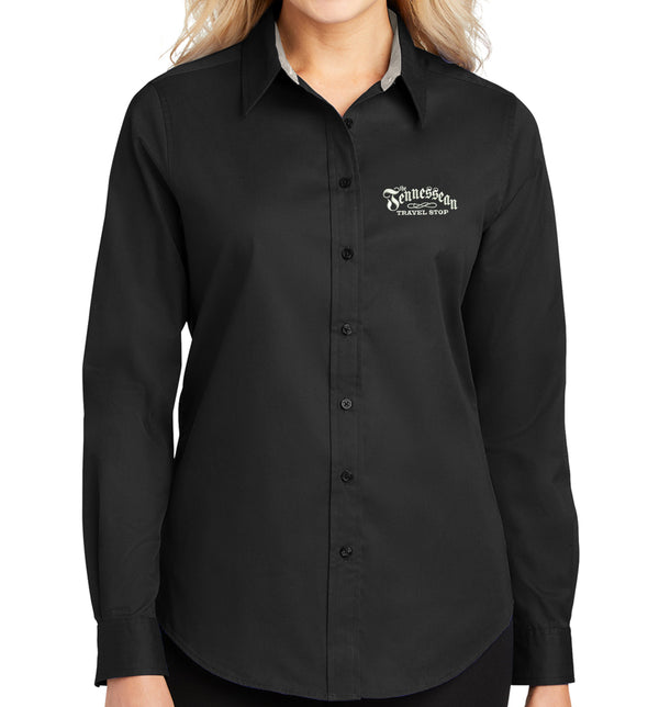 Item# L608 Port Authority® Ladies Long Sleeve Easy Care Shirt