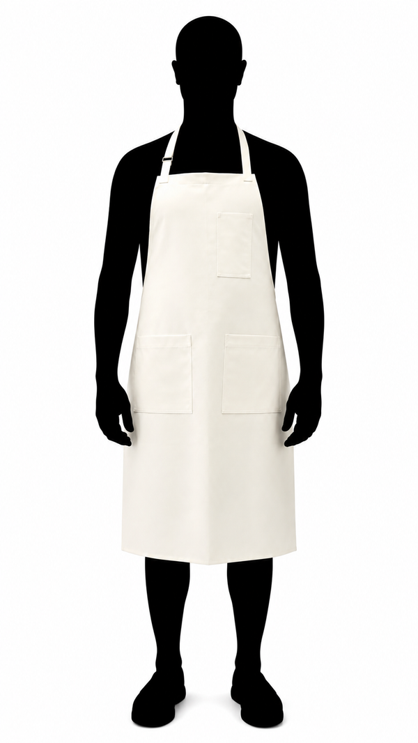 Little Sparrow Cream Butcher Apron