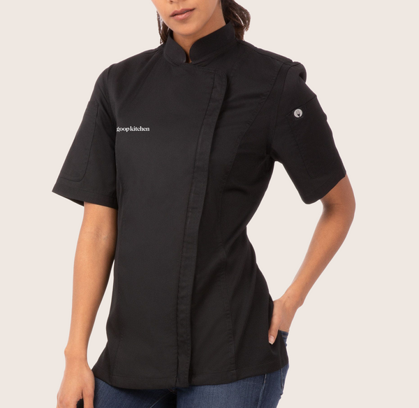 Goop Kitchen ACDC Black Springfield Chef Coat