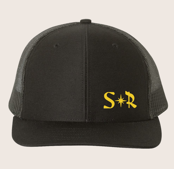 Star Rover Black Trucker Hat