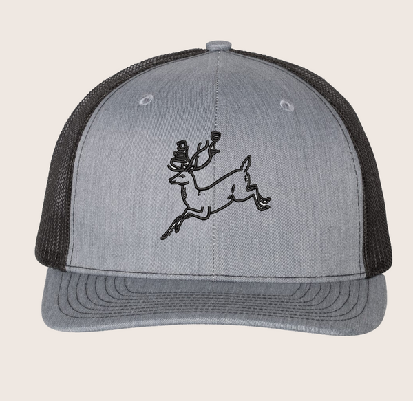 SOG Heather Gray and Black Trucker Hat