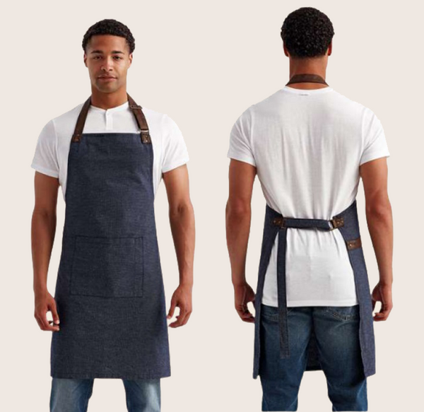 La Lucha Navy Apron