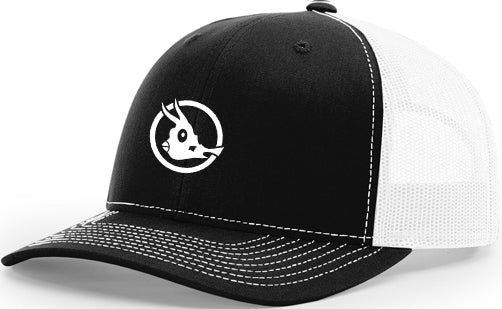 Mesh Back Trucker Hat with Cowfish Logo - Chef Duds